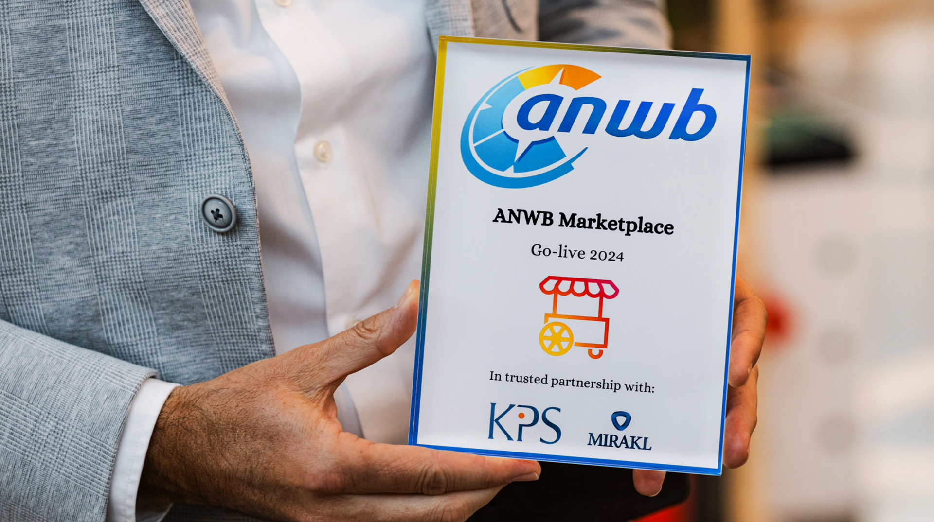 Eröffnung des neuen ANWB Marktplatzes