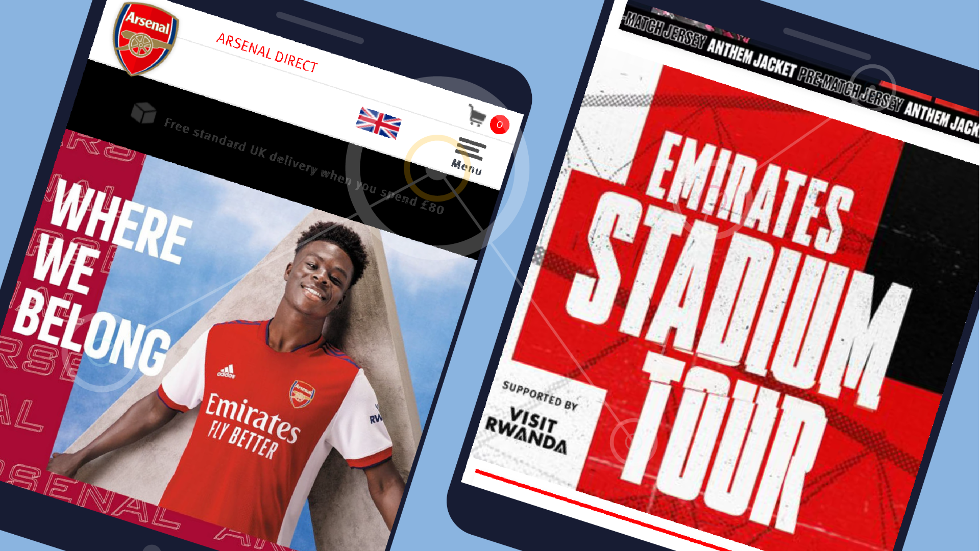 Arsenal Direct Onlineshop Stadium Tour
